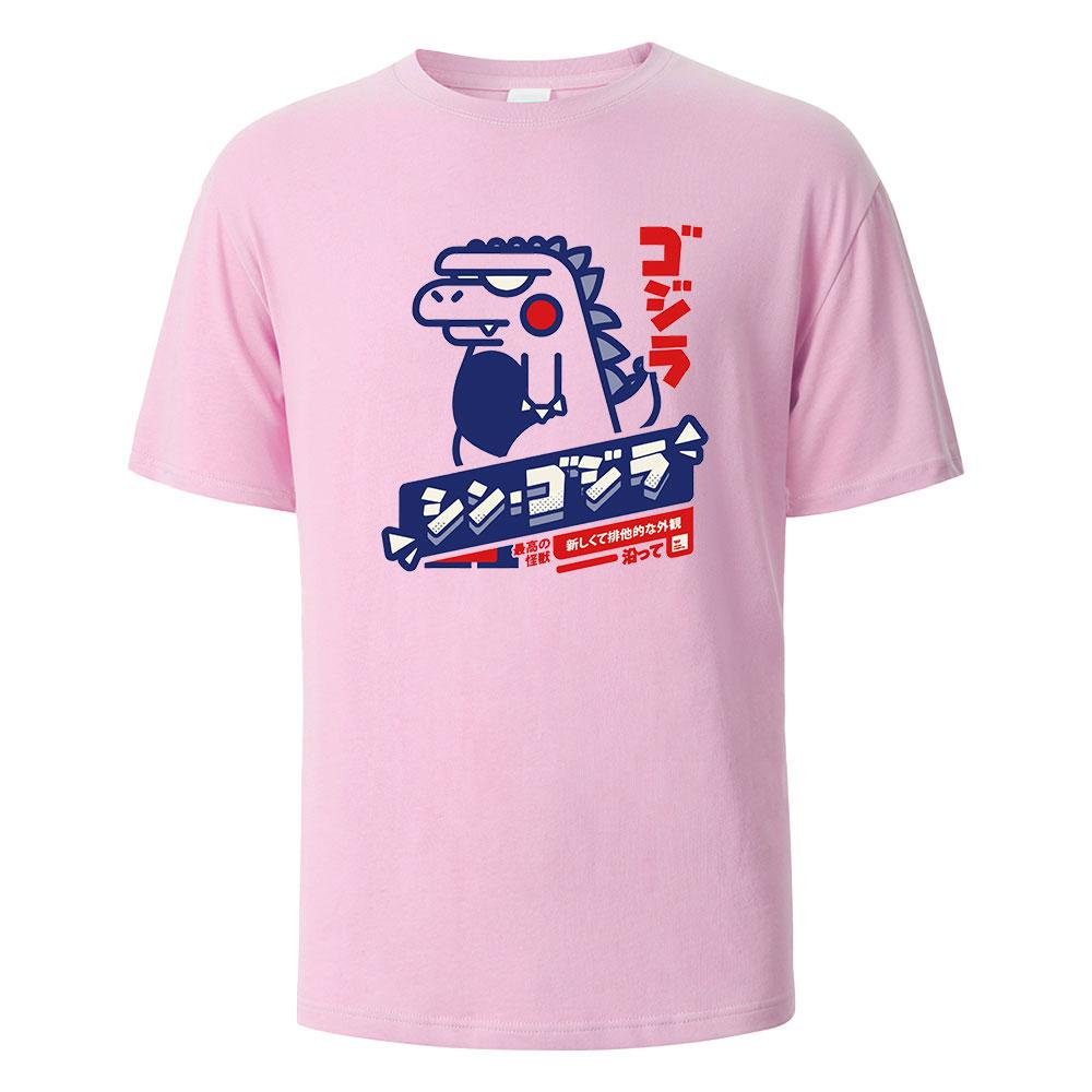 

Monsters Print T-Shirt 100% Cotton Summer Tees For Men Women Oversize Casual Tops 4XL