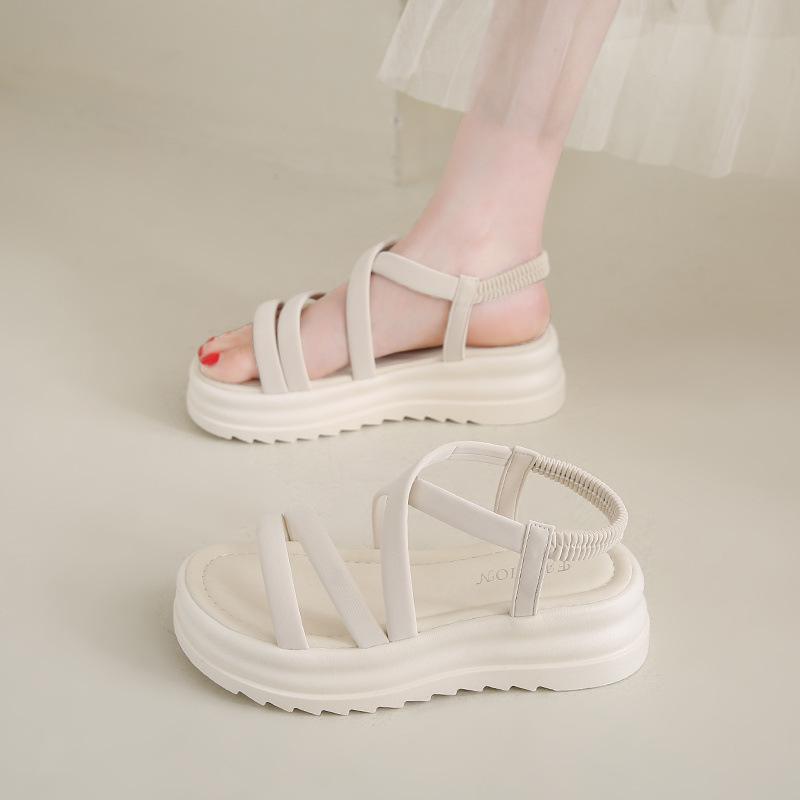 

Not tired feet, soft shoes, new summer small man height increase platform sandals women s muffin shoes women 40