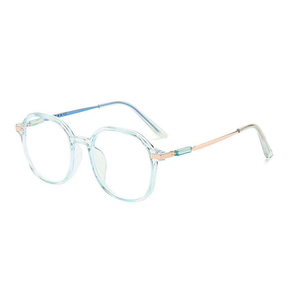 Vintage Blue Ray Blocking Anti-Blue Light Glasses Eye Protection Ultralight Computer Goggles Metal Square Eyeglasses Men Women
