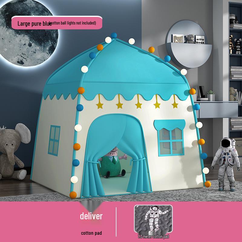 Princess Castle Indoor Tent for Girls - Playhouse & Sleep Space