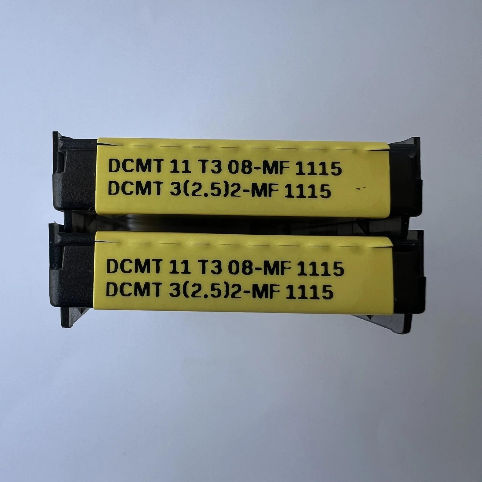 

DCMT11T308-MF 1115 / Industrial indexable Carbide Inserts 10 Pcs