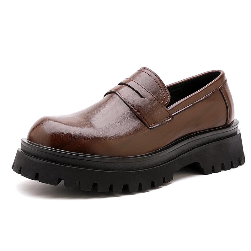 Men's classic thick soled shoes Luxury designer minimalist style Office or leisure business 38-46 Fashion daily versatile