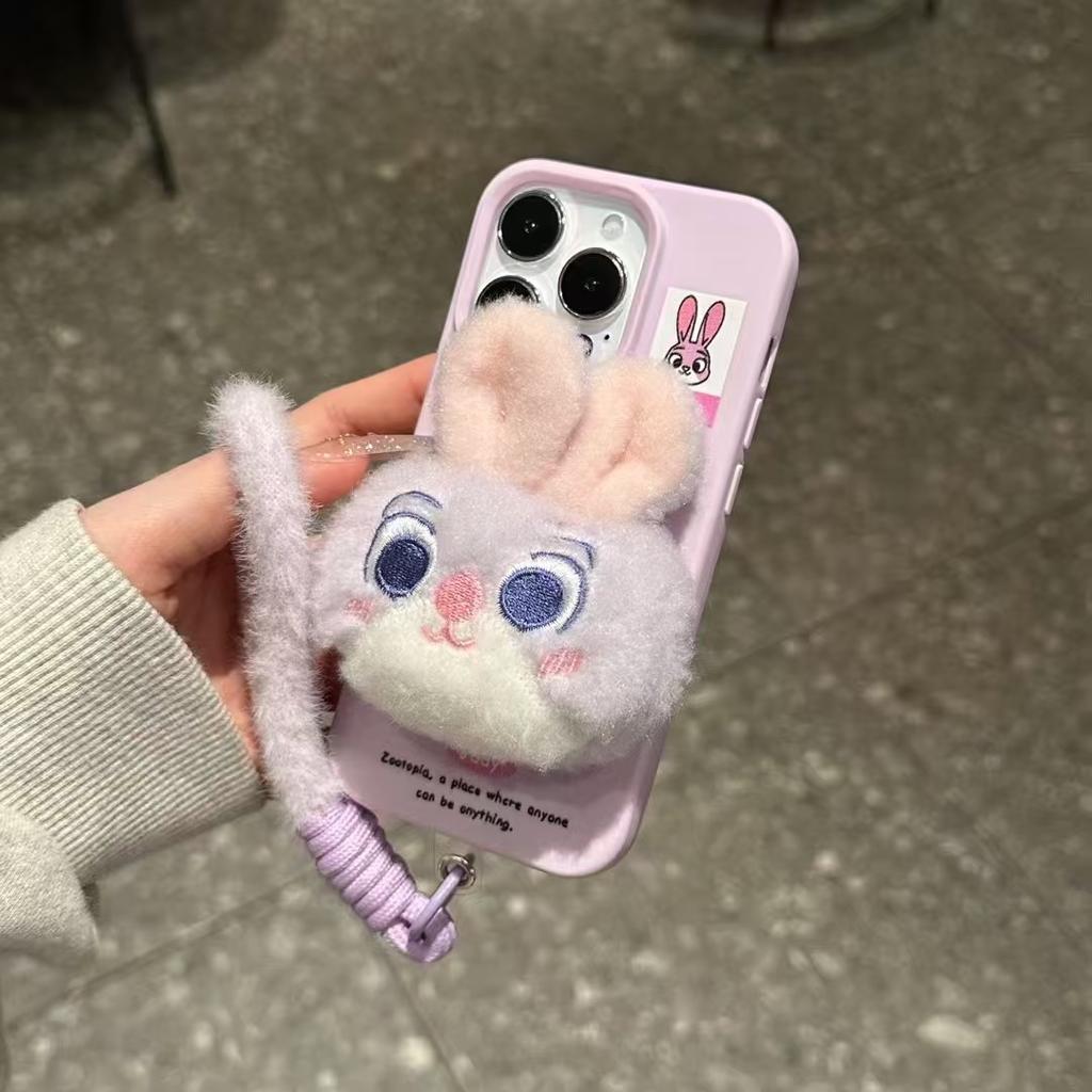 Autumn and Winter Zootopia Apple 11promax Phone Case iPhone11 Judy 11 Nick 11 Plush 11 Soft