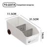 Kappaxiong Refrigerator Storage Drawer with Wheels