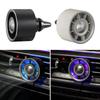 Mini Air Vent Cooling Fan 3 Gears Wind Speed Adjustable with Colorful Ambiance Light Portable Usb Charging with Air Vent Clip