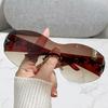 New Women's Fashion Y2K Sunglasses Star Decorative Large Frame Sun Glasses Outdoor Sports Cycling Eyewear UV400