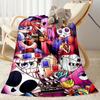 Digital Circus Blanket Warmthful Decor Perfect for Bedding Bed Office for All Occasions Stylish Decor Best Holiday Gift for Friends Family