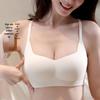 Women's Seamless Push-Up Bra: Summer Thin, Wire-Free, Anti-Sagging, Side Support for Small Breasts
