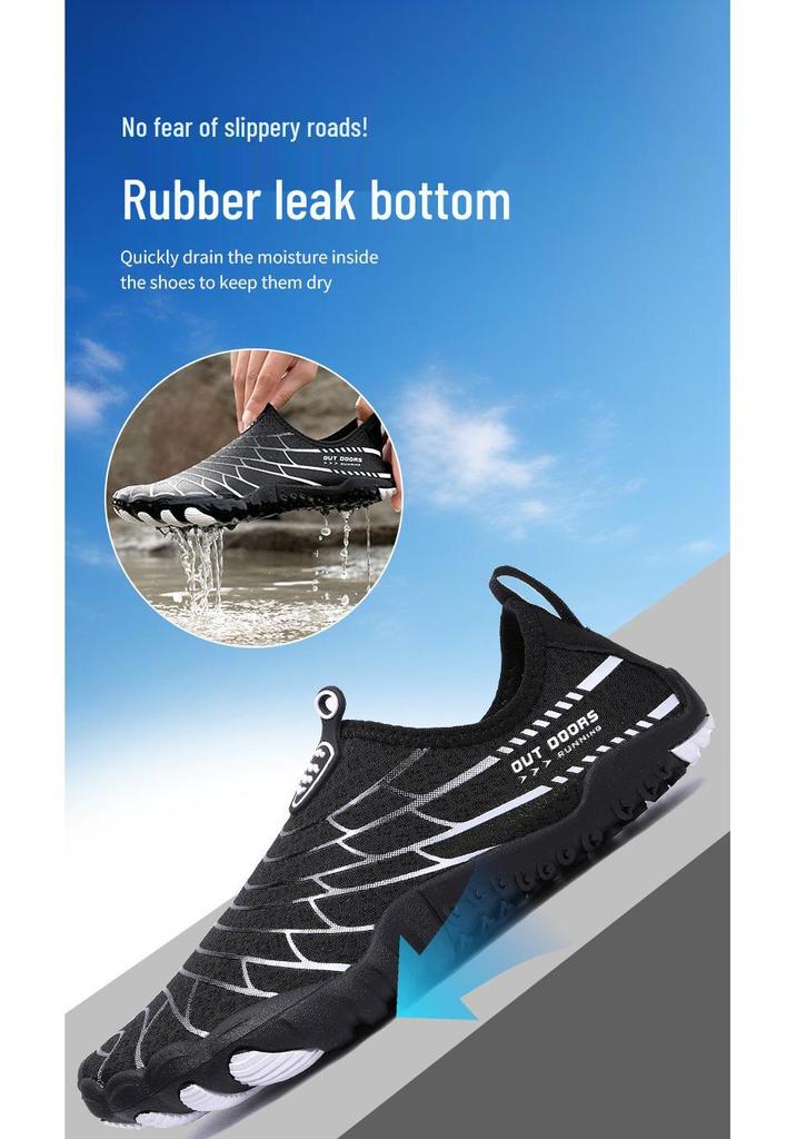 2025 Unisex Breathable Quick-Dry Water Shoes - Non-Slip, Water-Permeable for Outdoor Sports & Fitness