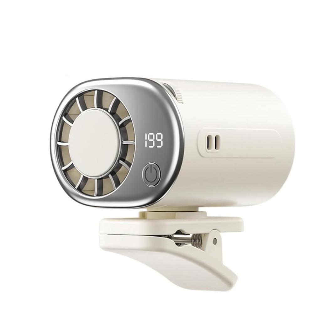 Car Clip Conditioner Fan , Ice Compress, USB Powered, Adjustable Dashboard & Vent Mount,, Quiet Portable Fan For Cars, Compact, Multi-Scene Use