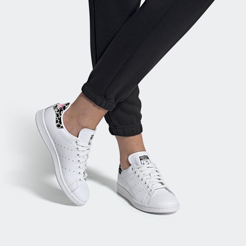 adidas Damen Stan Smith 'Weißes Tierprint'-Muster Damen EG2668