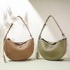 New Woven Niche Design Crescent Bag Shoulder Bag Fashion Simple Casual Messenger Bag Women