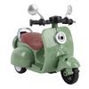 Scooter for Dolls Desktop Decoration Cute Mini Doll Scooter Vehicles Toy Battery Powered Green