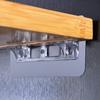 6/10pcs No Punch Wardrobe Brackets Kitchen Cabinet Partition Bracket Anti-Slip Shelf Bracket Triangle Bracket