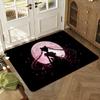 Cartoon Anime Girl Sailors Moons Floor Mat Soft Thickened Absorbent Non-Slip Bedroom Living Room Door Mat Home Flannel Rugs