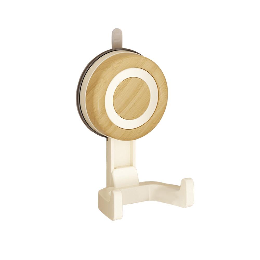 NEW Adhesive-Free Suction Cup Hooks Waterproof Strong Hold Wall Organizer Stable Dual Hook Shower