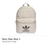 Adidas Originals Fabric Backpack Regular Unisex Beige IL1963
