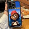 Cute P-Paddington B-BearS Phone Case For Iphone 11 12 13 14 15 16 17 Pro Max Mini Plus Soft TPU Back Cover