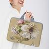 1-Piece Set, Flower Patterned Laptop Bag, Briefcase, Suitable for 14 Inch Laptops, Fixed Laptop Bag