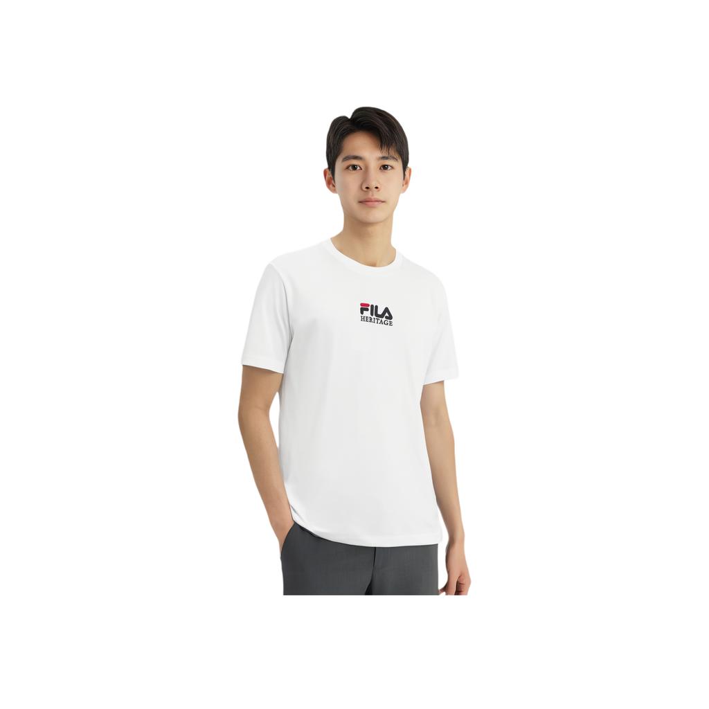 New FILA T Shirts Men's White F11M318107F-WT
