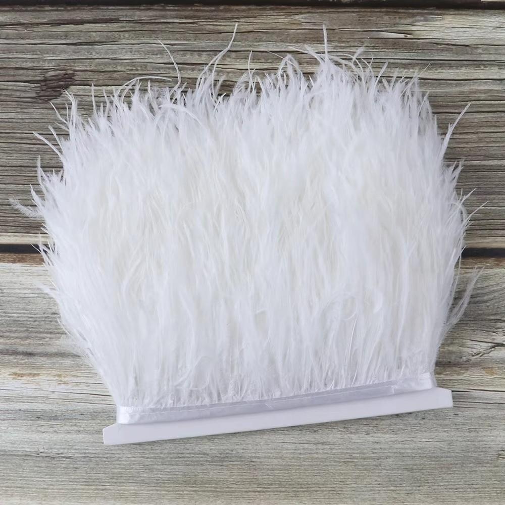 1 Meter Sewing Decoration Natural Ostrich Feathers  Costumes Sewing Accessories