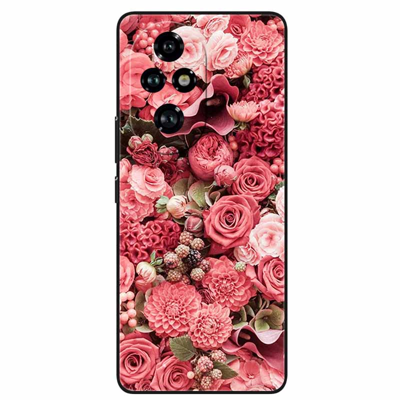 For Honor 200 5G Case Lovely Cute Cartoon Silicone TPU Soft Phone Cover for Honor 200 Honor200 Protect Back Shells FUnda Coque