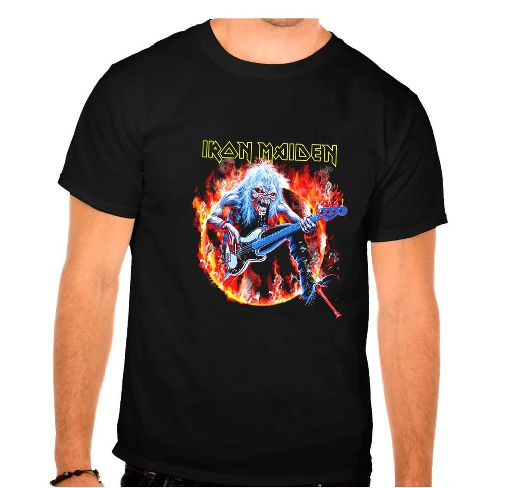 Iron Rock Band Rock Music Black Kids TShirt 937 KidsHandmade S