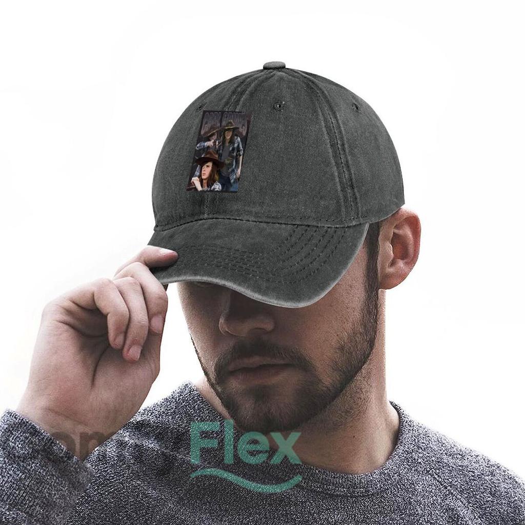 Carl Grimes Gang Poster Fashion Washed Baseball Cap Outdoor For Womens Unisex Female Beach Dad Hat Hip Hop