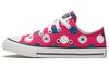 Chuck Taylor All Star Low Top Kids Canvas Shoes Blue Pink Polka Dots Teenagers 667598C