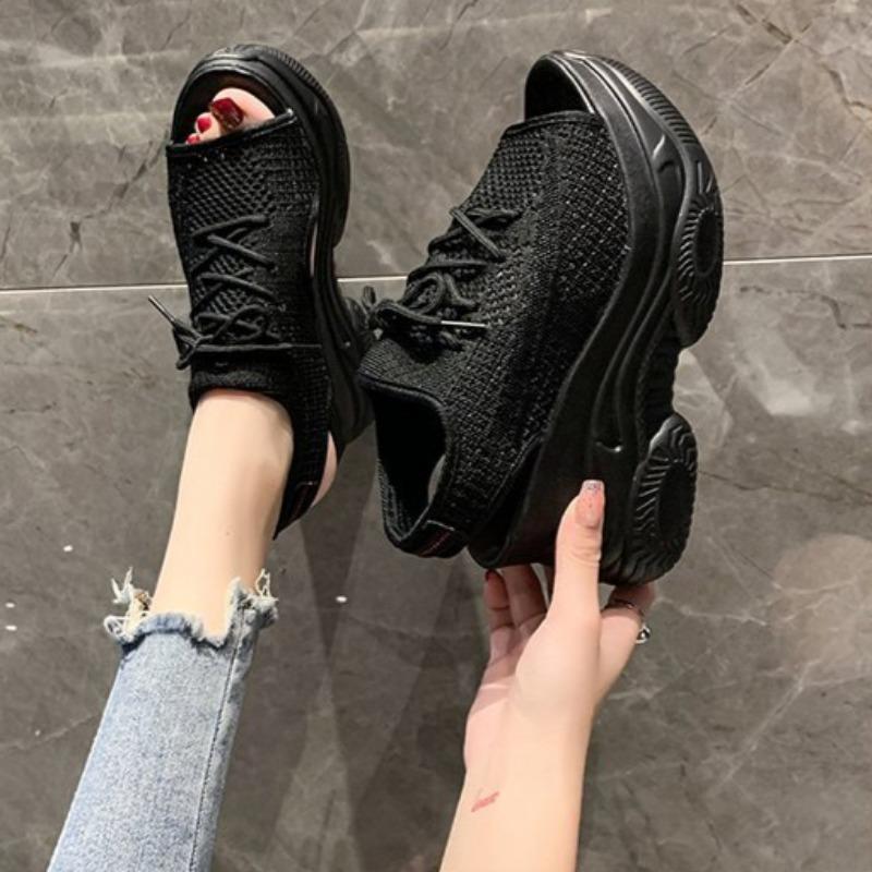 Summer Ladies Breathable Wedge Sandals