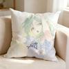 B-BanG Dream M-Mutsumi Wakaba Cute  Pillow Case Square Double-Sided Sofa Cushion Cover Bedroom Bedside Pillow