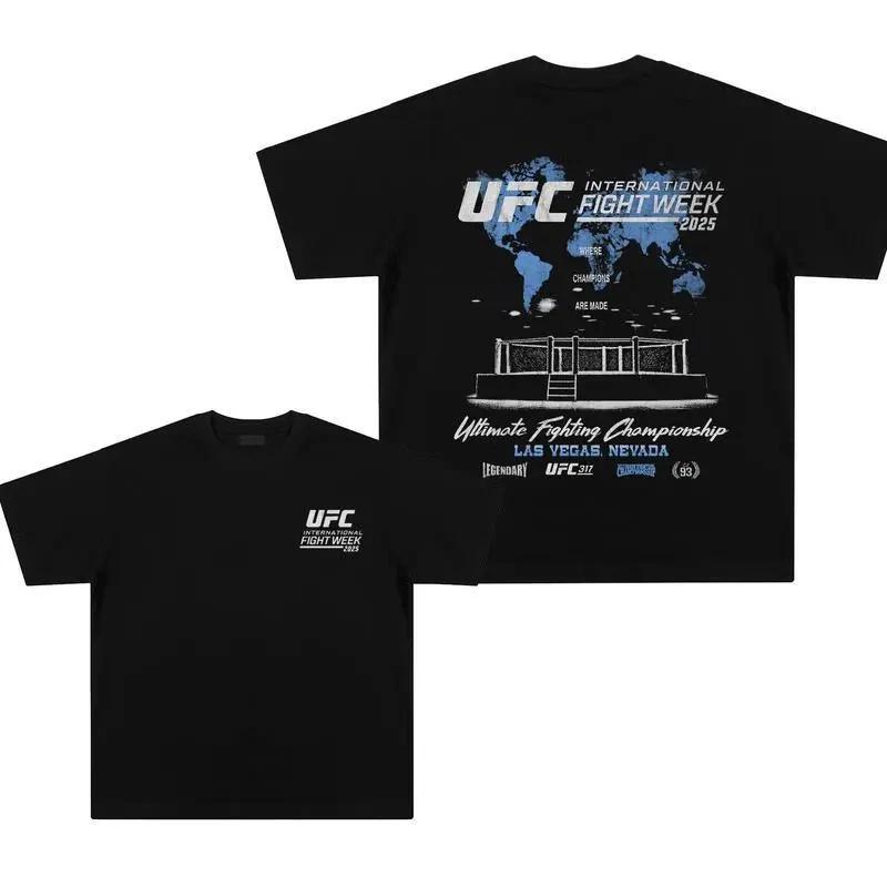 Men s Black UFC 2025 International Fight Week T-Shirt M