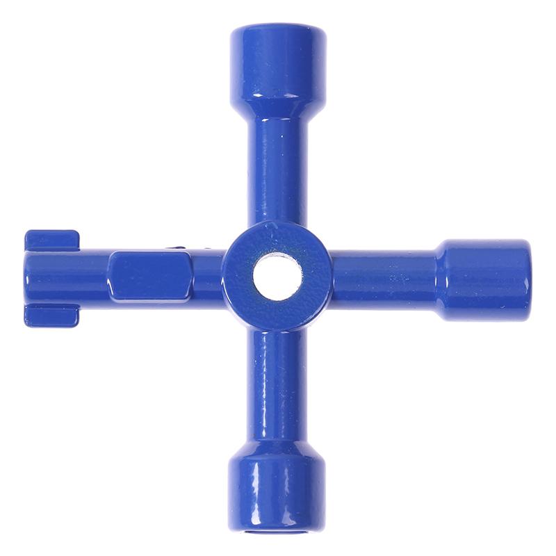 4-Way Multi-Functional Key For Electric Water Gas Meter Box Opening Key
