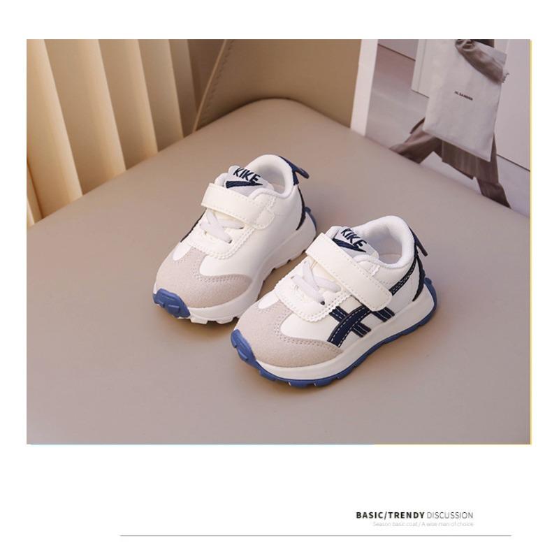 Girls Shoes Children's Sports Shoes Autumn Children's Soft-soled White Shoes Boys' New Waterproof Single Shoes