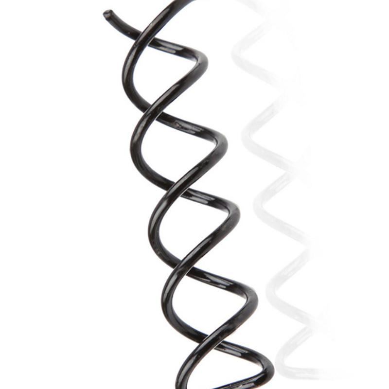 1PC Womens Spiral Spin Screw Girls Hair Accessories Twist Hair Clips Black Hairpins Hair Pins for Women Bun Maker Headwear