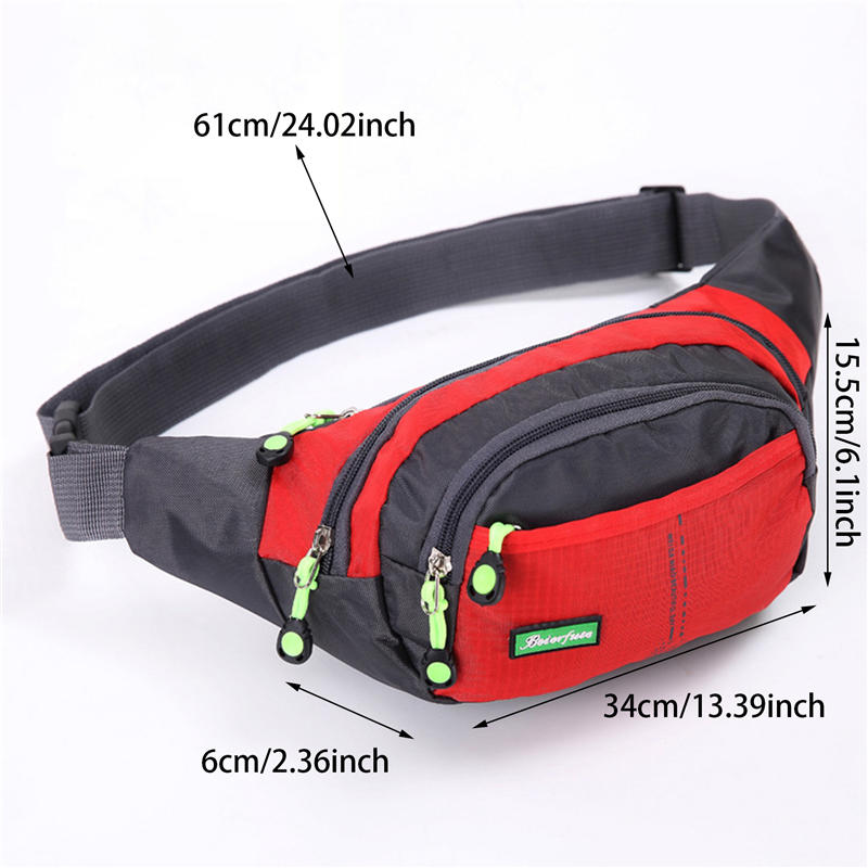Crossbody Fanny Pack Sports Workout Travel Running Casual Phone Bag For Women Men Waterproof Waist Pouch High Quality Material Fast Delivery