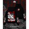 Jujutsu Kaisen Grafik-Hoodies Herren Damen Fleece Warme Sweatshirts Japanischer Anime Print Streetwear Y2k Übergroßer Pullover Trainingsanzug Damen Herren Kleidung