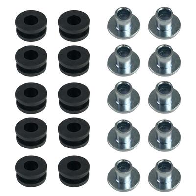 Practical For Honda Yamaha Suzuki Kawasaki Fairings Motorcycle Rubber Grommets Bolt Universal Rubber Grommet Car Accessories