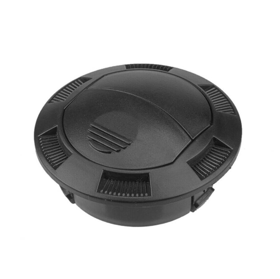 Universal Bus RV Round Air Conditioning Outlet with Honeycomb Grille 75mm 2.95''