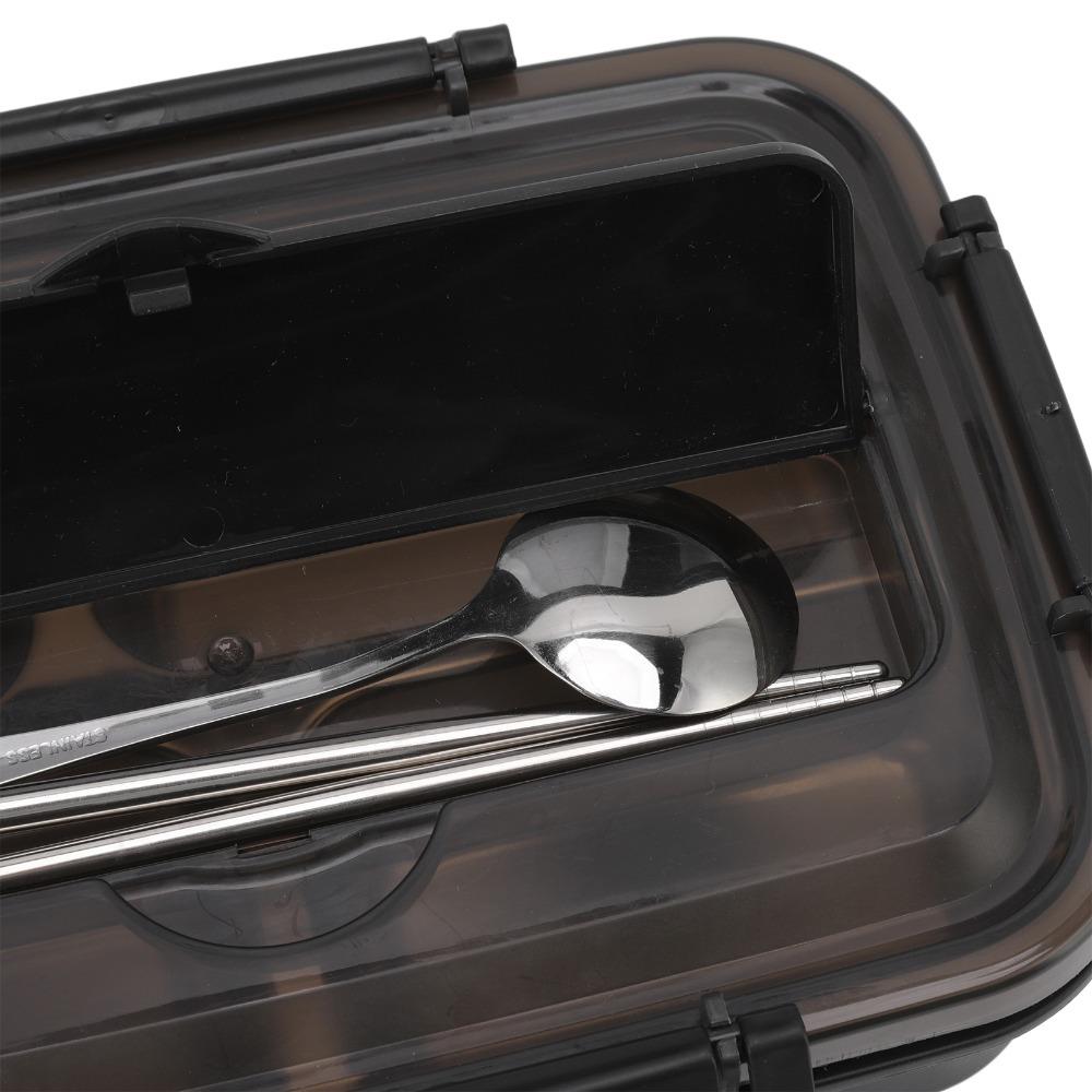 3 Compartment Leakproof Lunch Box 1.8L Food Storage Container Insulated Lunch Box For Office