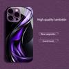 New Hot-selling Protective Case Phone Case Metallic Paint Glass PhoneCase for iPhone 17 16 15 14 13 12 11pm Pro Plus Business