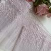 Japanese Pink-Purple Embroidered Mesh Lace for DIY Doll Clothes and Lolita Qipao Skirt Accessories
