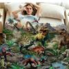 Dinosaur Print Flannel Blanket High Quality Warm Comfortable Cover for All Seasons Perfect for Gifts Home Decor