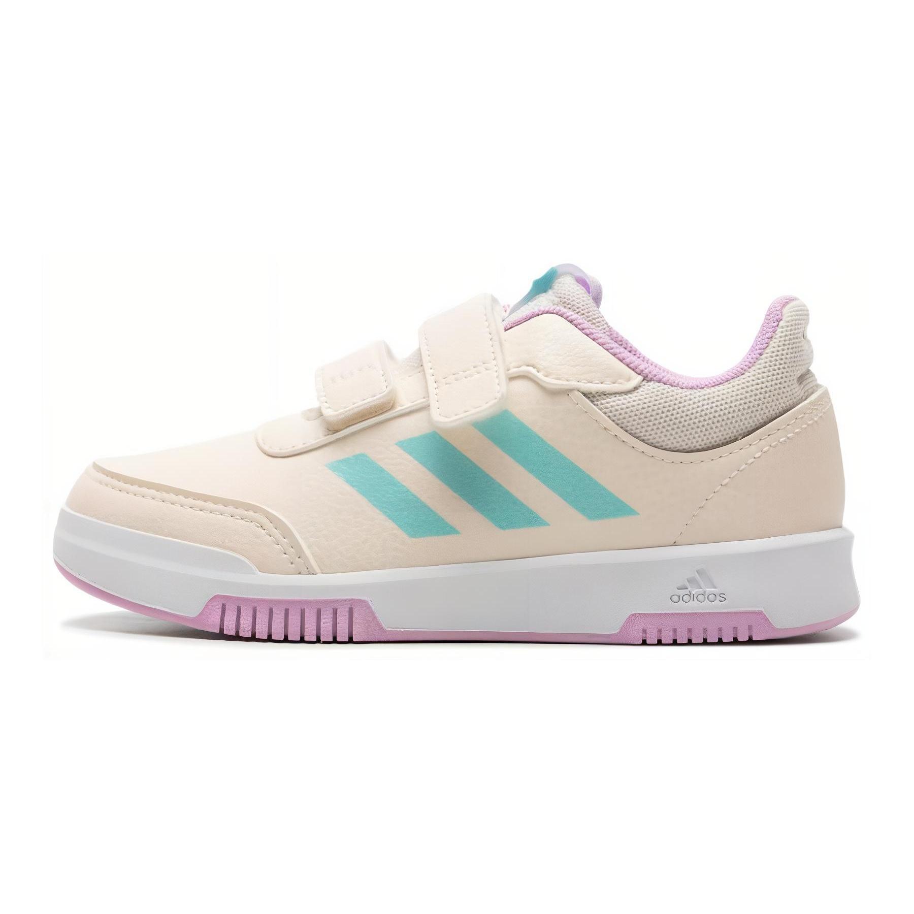 

Adidas TENSAUR Abrasion Resistant Low top Kids Skateboarding Shoes Beige Pink Kids IG8583 37
