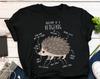 Igel Hemd, , , Lustiges Igel-Liebhaber Geschenk, Süßes Igel T-Shirt, Haustier Igel T-Shirt, Tier Natur Mama Papa Anatomie Cottagecore
