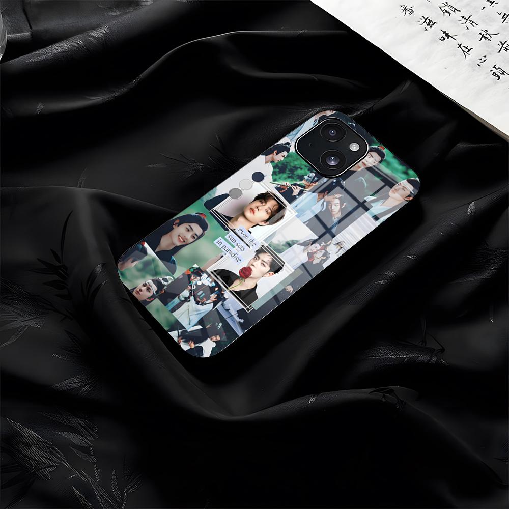 Wang Yibo XiaoZhan Phone Case For IPhone 17 Pro Max 16 15 14 Pro Max 13 11 Plus Glass Cover