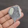 Natural Aquamarine Gemstone 925 Sterling Silver Jewelry Designer Pendant 2.09" AJP-2418