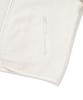 COVERNAT C Logo Collarless Sherpa Jacket Ivory