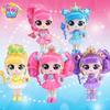 Official Miaoqi Mengke Princess Doll With Gemstone Phone Set Talking Light-Up Toy Girls Ages 3-8 Educational Interactive