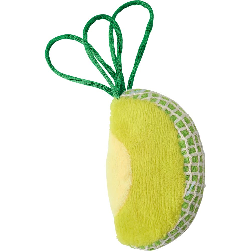 Marukan NYANTA CLUB Chewy Toys Mesh Fruit Melon